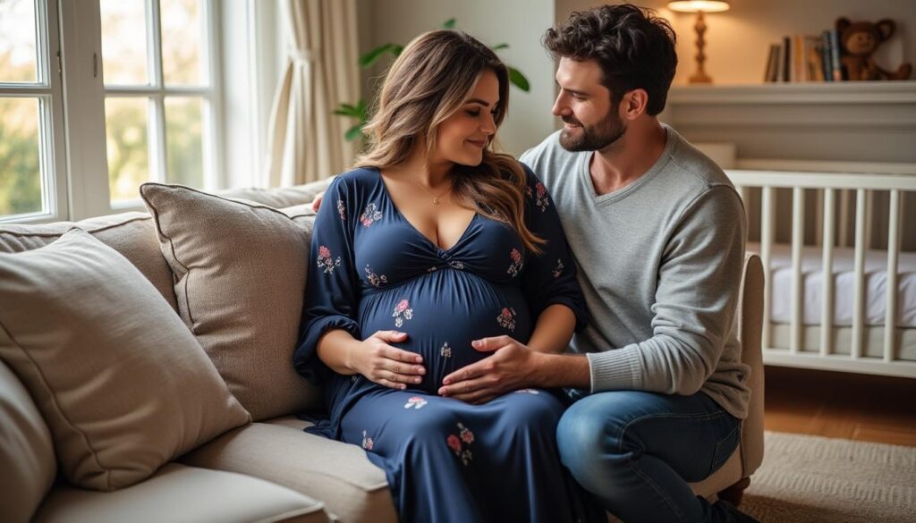 découvrez le rôle essentiel du compagnon de charlotte d'ornellas pendant sa grossesse et son soutien au quotidien.