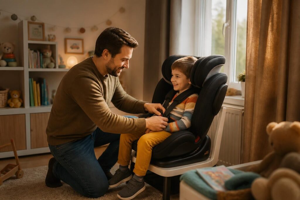 découvrez nos conseils pour choisir le siège auto adapté à votre enfant et assurer confort et sécurité, du nouveau-né jusqu'à l'âge de la sortie du cosy.