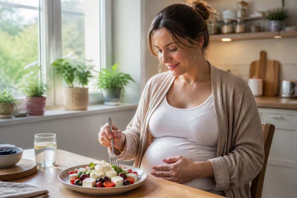 découvrez si la feta est sans danger pendant la grossesse et comment en savourer sans risque pour la santé de votre bébé.