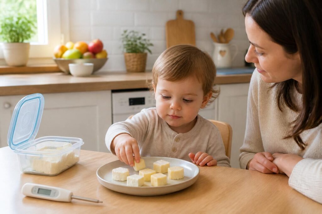 découvrez les précautions essentielles pour introduire le fromage dans l'alimentation de votre enfant de 2 ans en toute sécurité, afin d'éviter les risques liés à sa consommation.