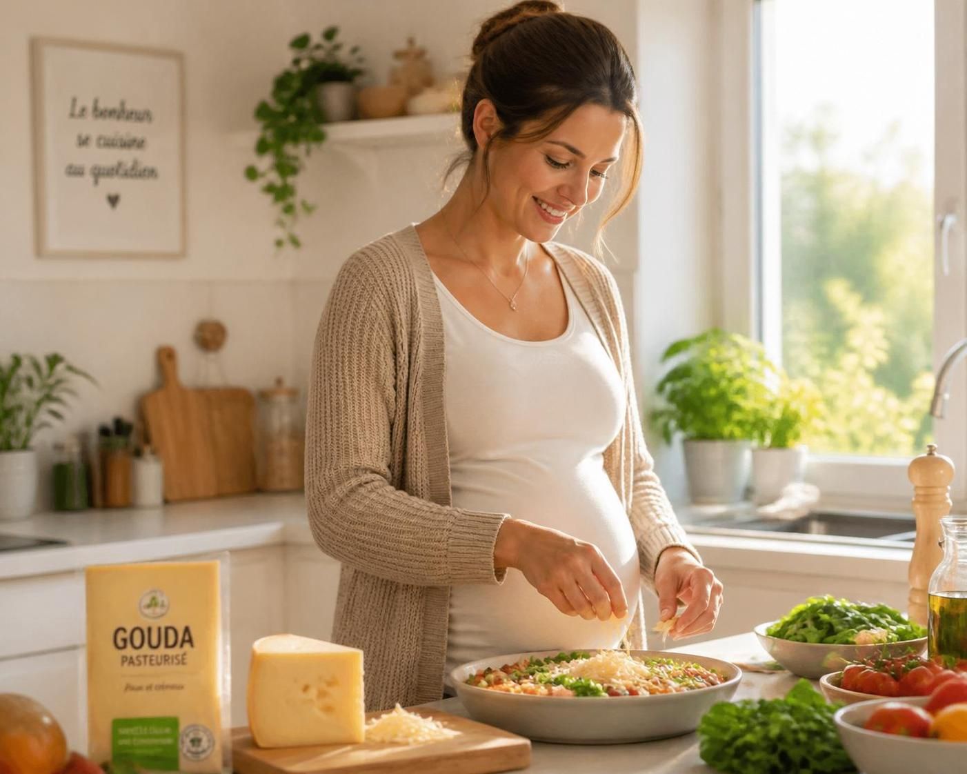 découvrez quels fromages, comme le gouda, sont sûrs à consommer pendant la grossesse pour garantir la santé de la maman et du bébé.