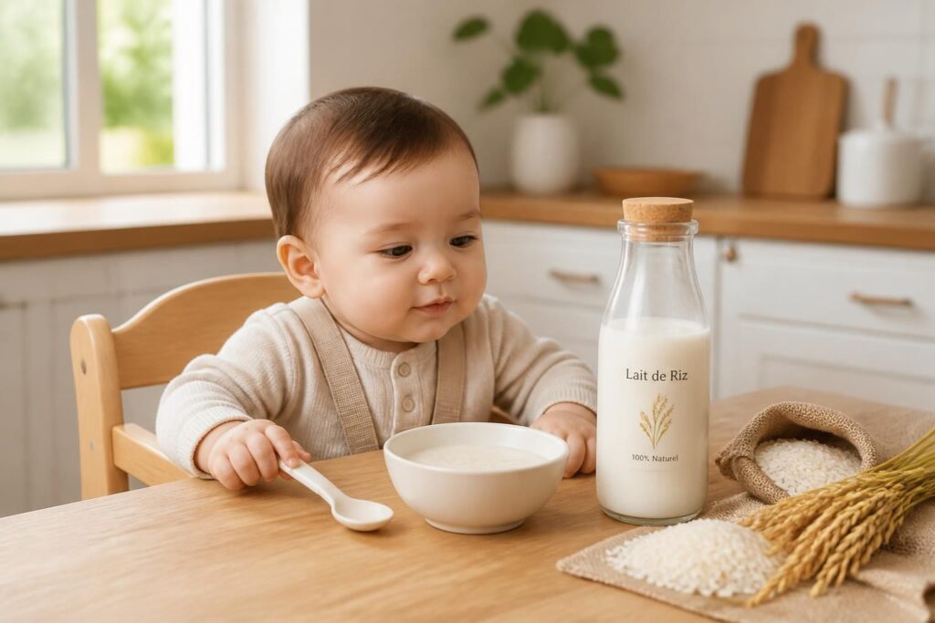 découvrez les bienfaits du lait de riz pour bébé, une alternative saine et naturelle pour nourrir les tout-petits, adaptée aux besoins nutritionnels des nourrissons.