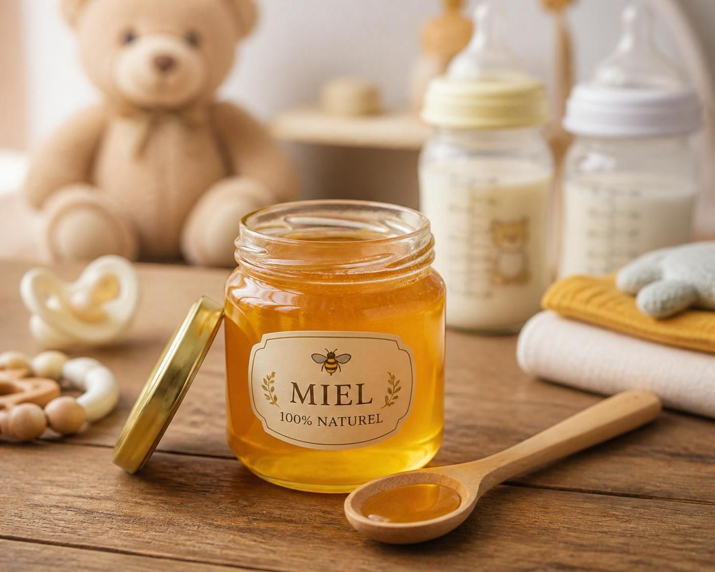 découvrez pourquoi le miel, malgré sa douceur naturelle, peut être dangereux pour les bébés de moins d'un an et comment protéger votre enfant.