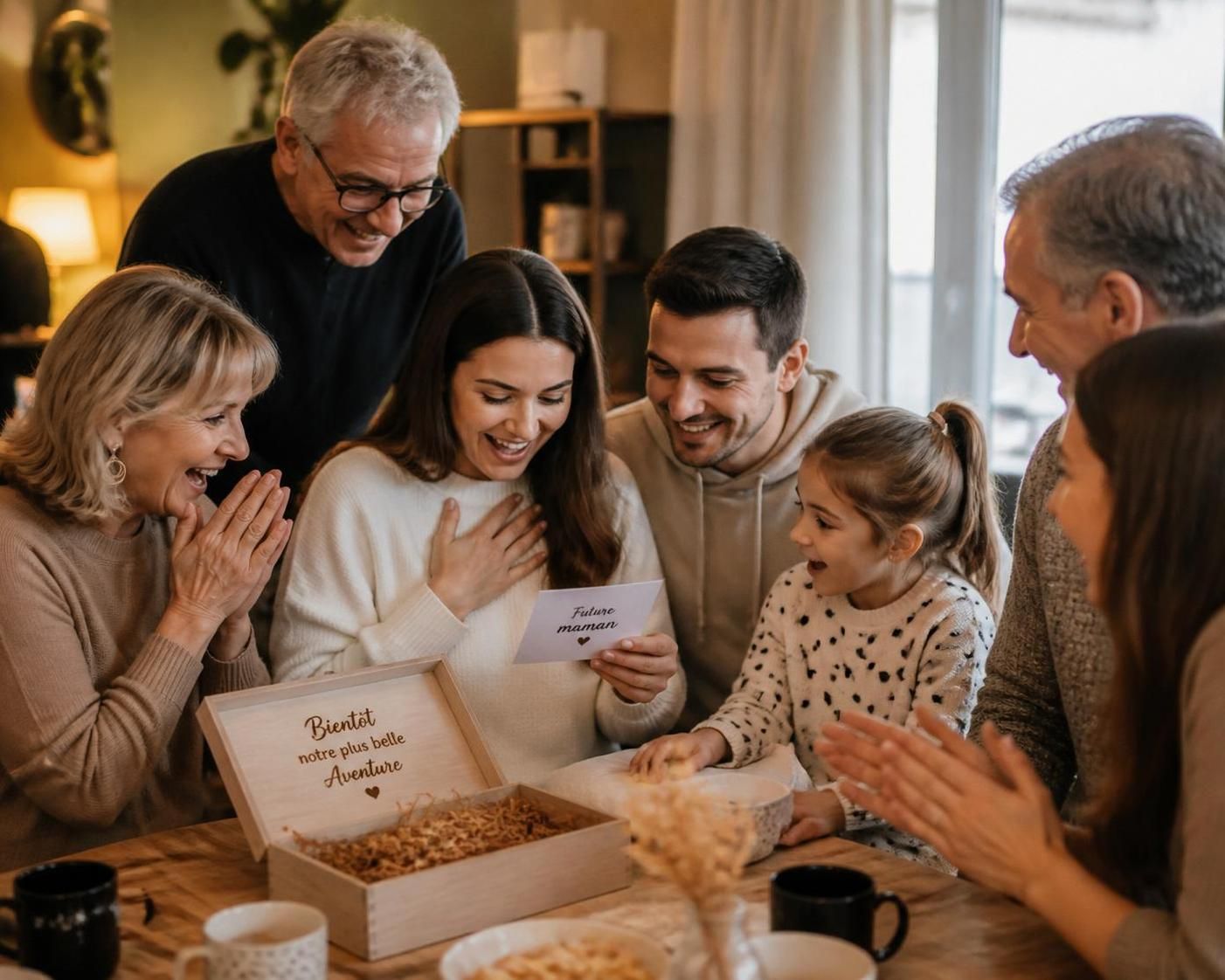 annonce grossesse en famille : astuces et idées pour créer un moment inoubliable et partager votre bonheur avec tous vos proches.