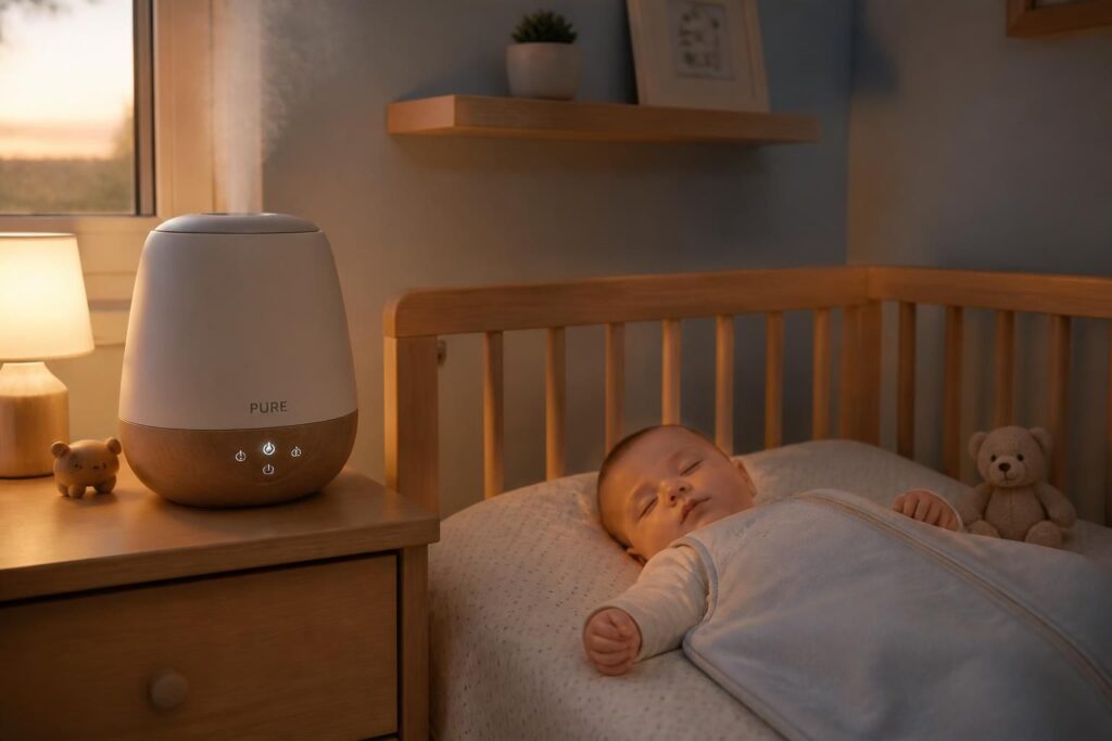 découvrez pourquoi un humidificateur d’air pour bébé est un allié essentiel pour améliorer la qualité du sommeil de votre enfant en apportant confort et bien-être.