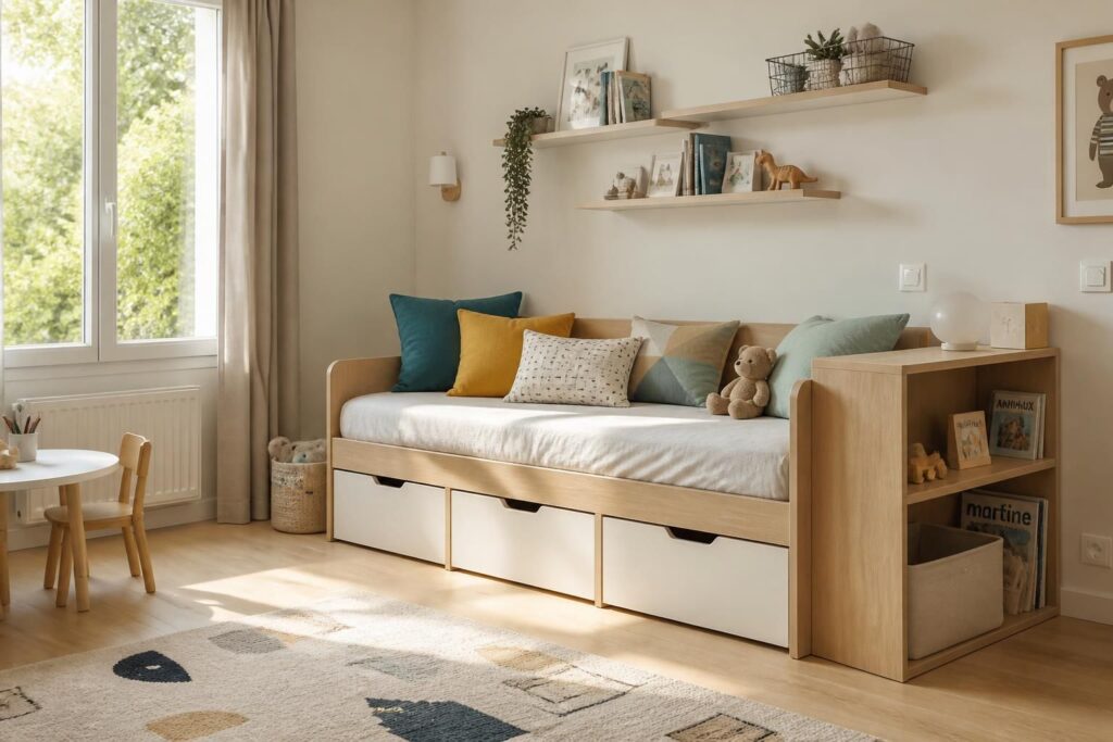 découvrez comment choisir le lit enfant banquette idéal pour optimiser l'espace de la chambre tout en assurant un confort maximal à votre enfant. guide pratique et conseils.