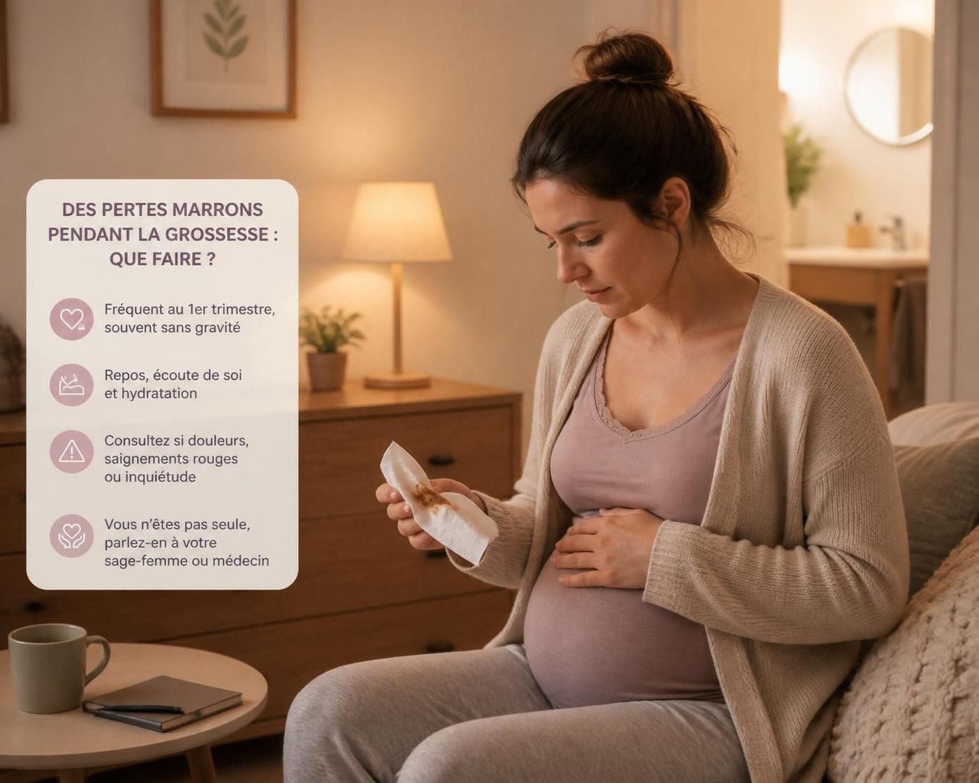 découvrez quand les pertes marrons en début de grossesse sont normales et à quel moment il est important de consulter un professionnel de santé pour votre sécurité et celle de votre bébé.