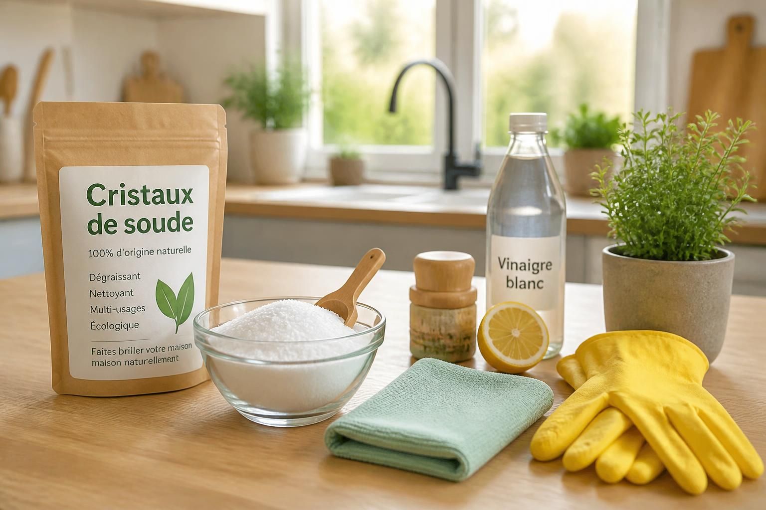 découvrez comment utiliser les cristaux de soude pour un ménage écologique efficace grâce à nos astuces naturelles simples et pratiques.