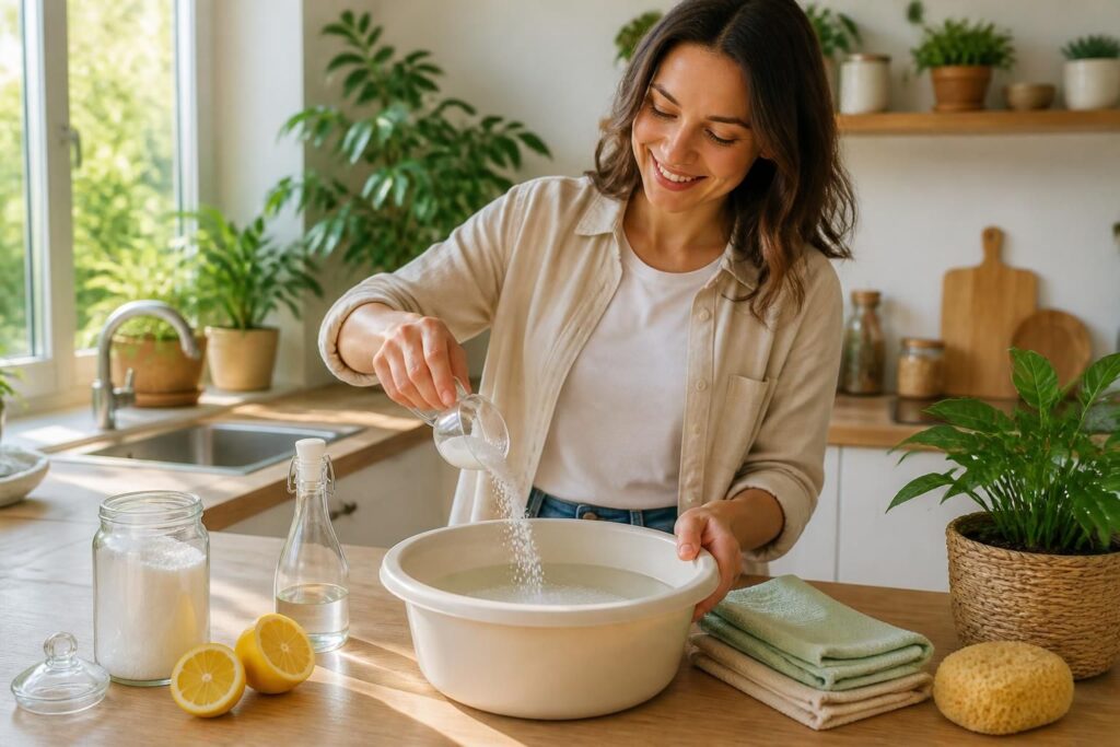 découvrez comment utiliser les cristaux de soude pour un ménage écologique efficace. astuces naturelles simples et économiques pour nettoyer votre maison tout en respectant l'environnement.