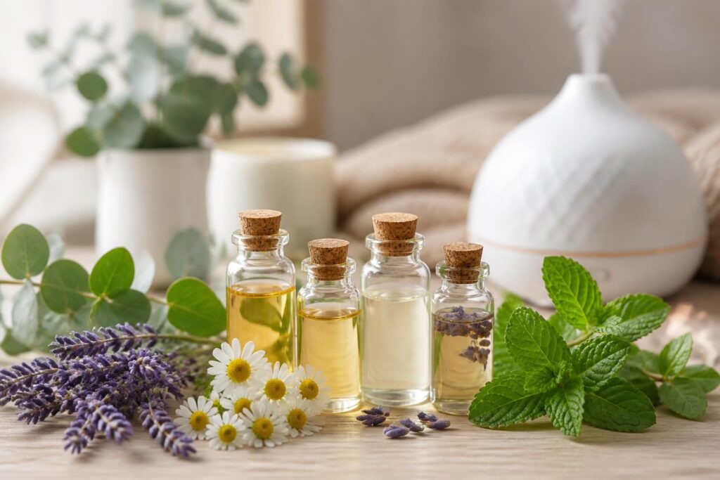 découvrez quelles huiles essentielles choisir pour réduire le stress, apaiser l'anxiété et combattre la fatigue grâce à des variétés naturelles et efficaces.