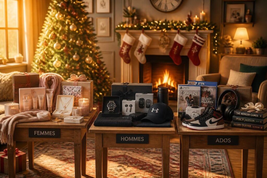 découvrez des idées cadeaux de noël originales et adaptées pour femmes, hommes et adolescents afin de faire plaisir à toute la famille.
