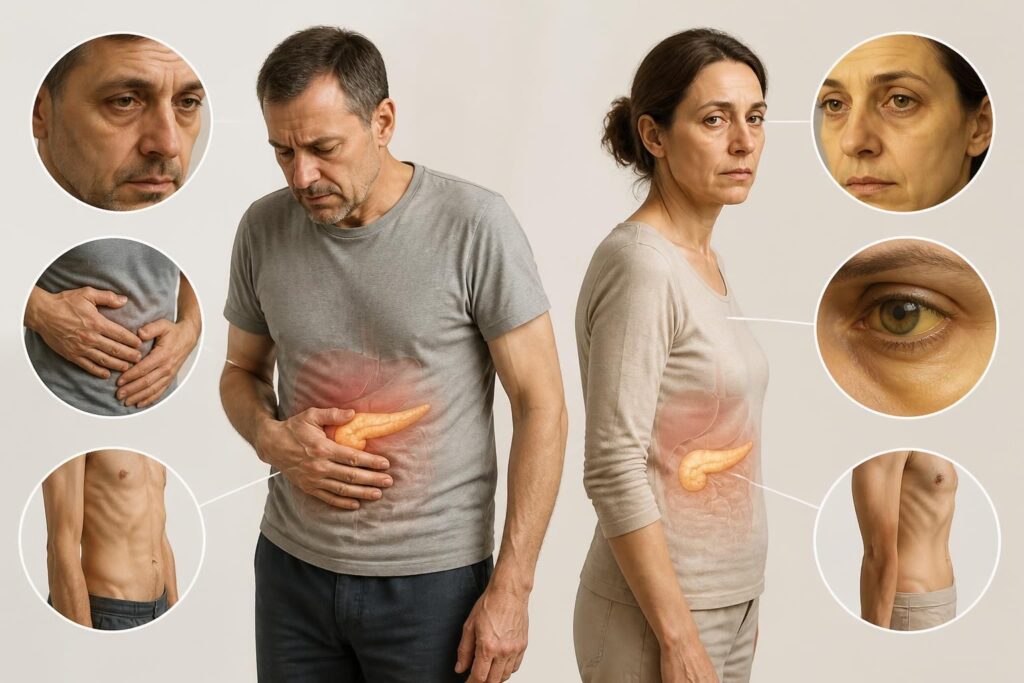 découvrez les principaux symptômes du cancer du pancréas chez l’homme et la femme pour une détection précoce et un suivi médical adapté.