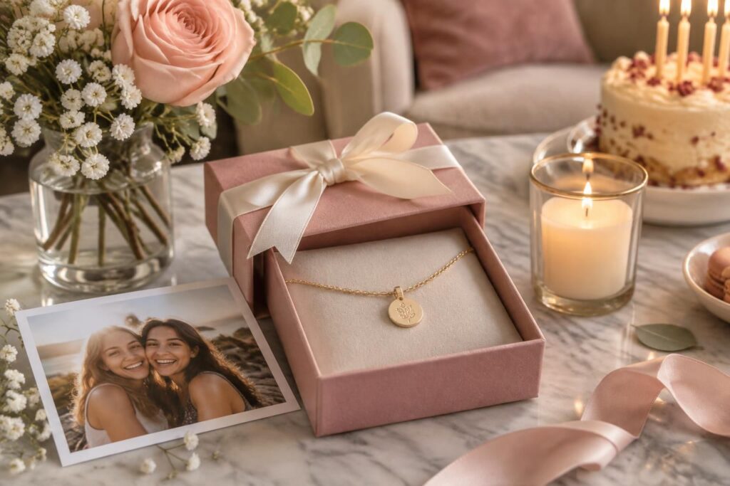 trouvez le cadeau personnalisé idéal pour l’anniversaire de votre meilleure amie, qu’elle ait 18 ou 50 ans : une attention unique qui lui fera plaisir.