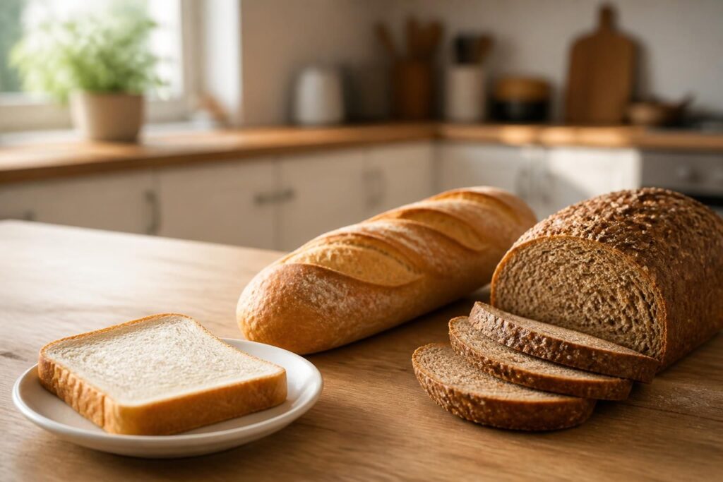 découvrez combien de calories contiennent une tranche de pain, une baguette ou du pain complet pour mieux gérer votre alimentation quotidienne.