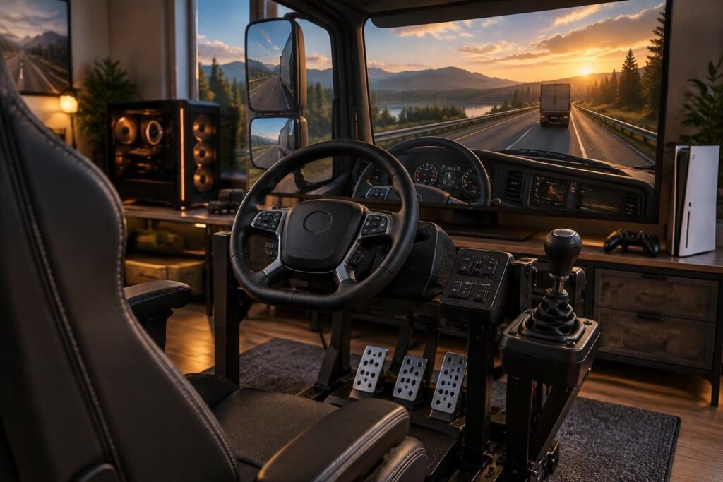 découvrez notre guide d’achat de volants pour euro truck simulator 2 : comparez les modèles compatibles pc et ps5 et trouvez celui qu’il vous faut.