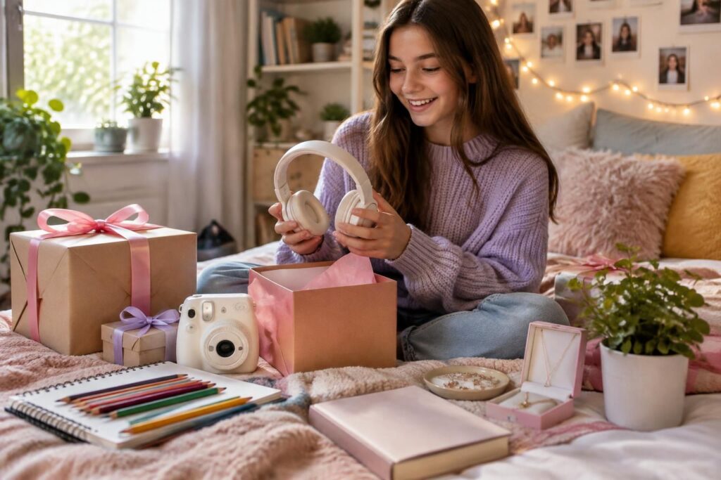découvrez des idées de cadeaux pour une ado de 12 à 17 ans : mode, beauté, loisirs et gadgets pour trouver une surprise qui lui fera vraiment plaisir.